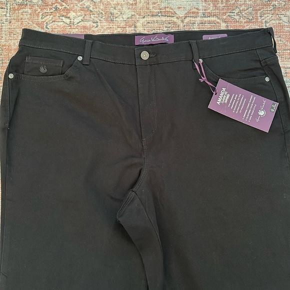 Gloria Vanderbilt Amanda Classic Fit Tapered Jeans Size 18W - Picture 2 of 11
